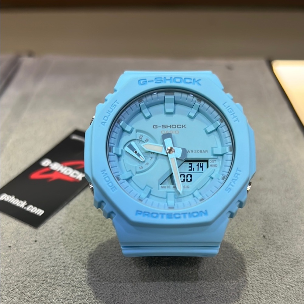 Casio G-Shock Light Blue Watch